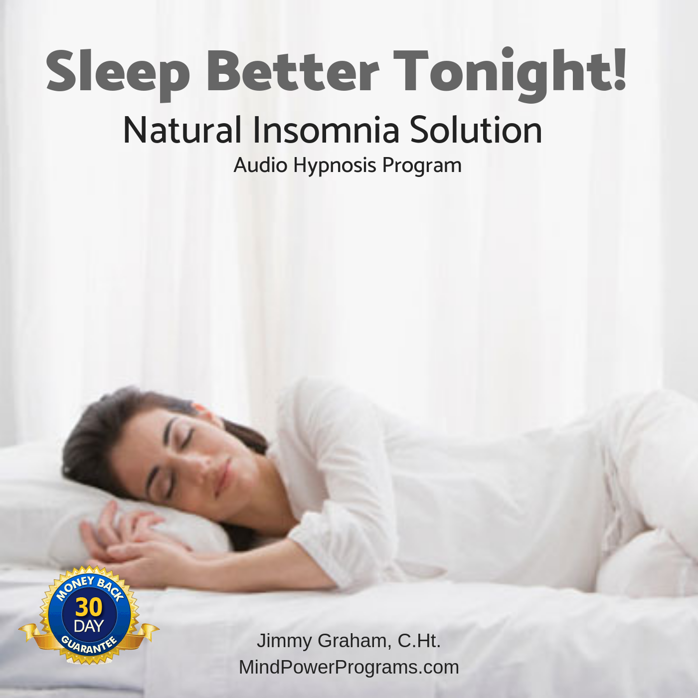 Sleep Better Tonight! Insomnia Audio Hypnosis MP3 Program